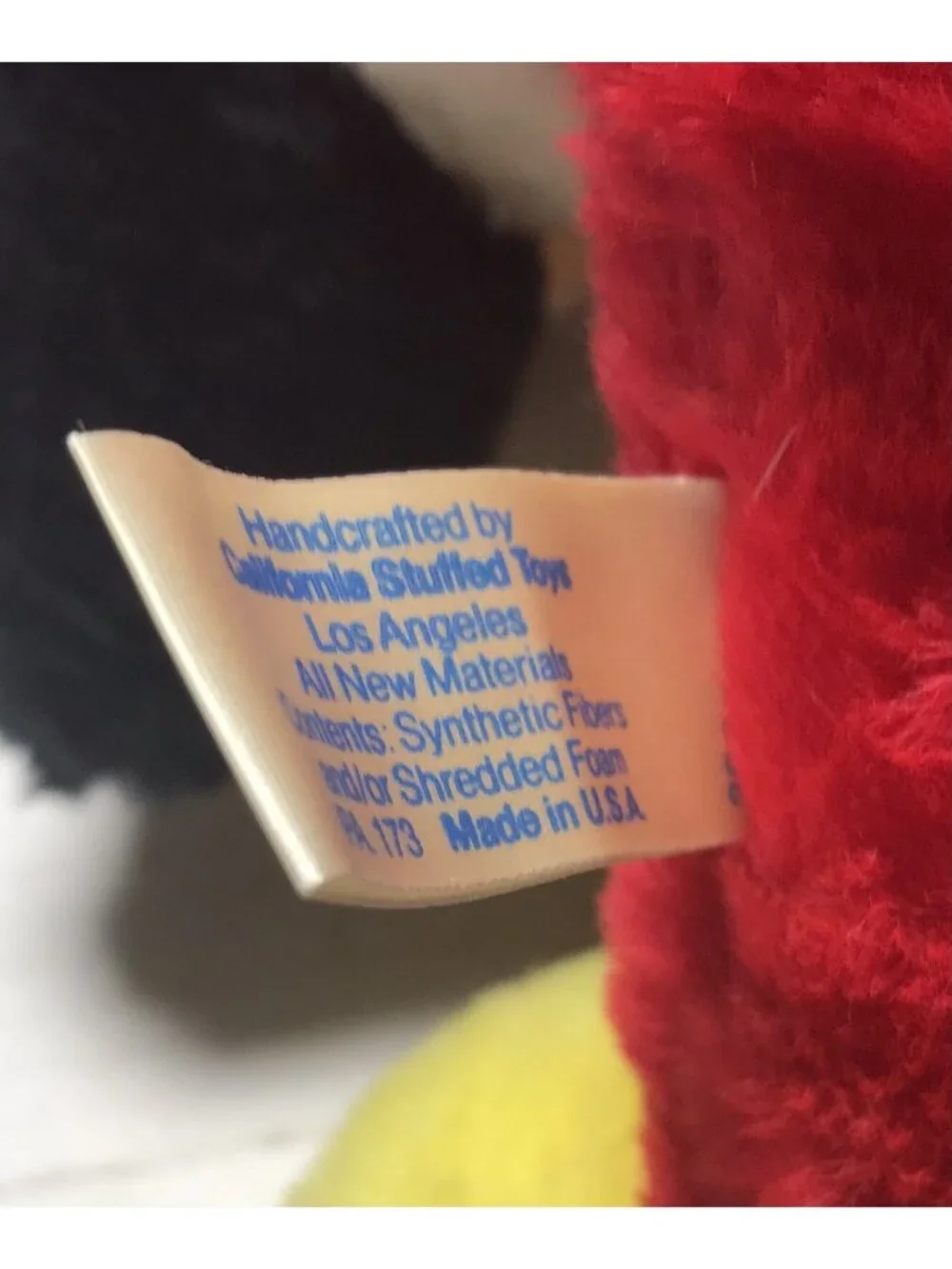 California Stuffed Toys vintage mickey